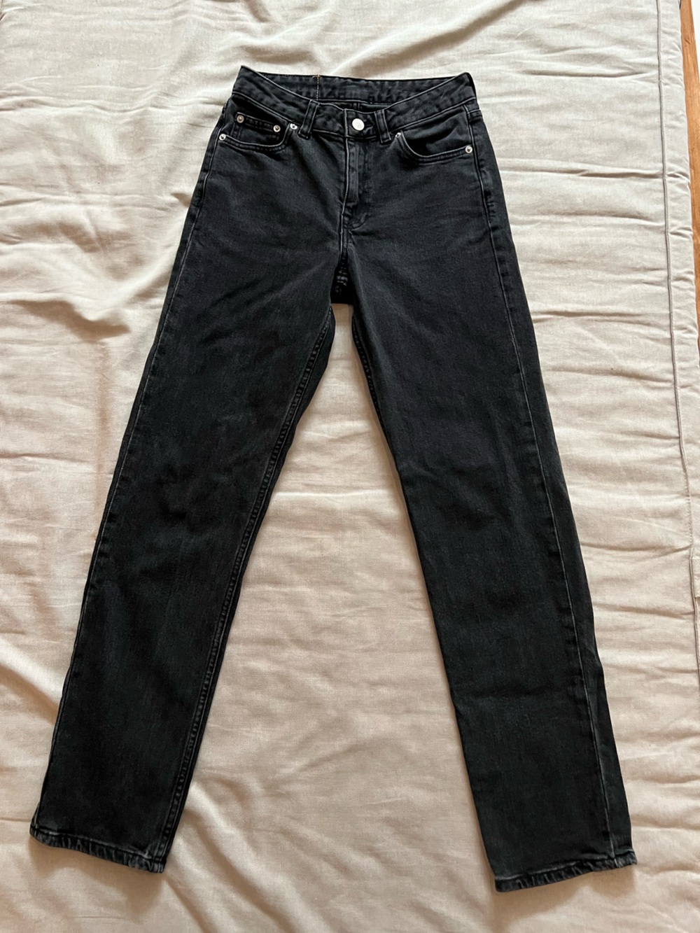 Dr. Denim Women's Black Straight Leg Jeans